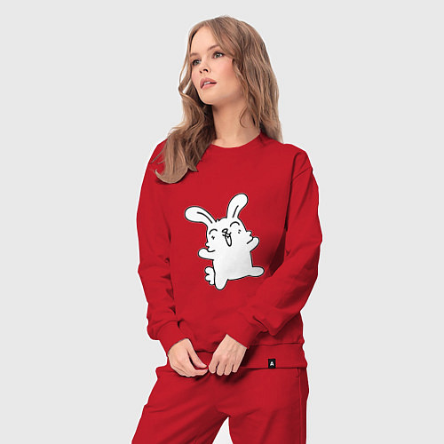Женский костюм Happy Bunny / Красный – фото 3