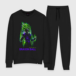 Костюм хлопковый женский Dragon Ball - Vegeta - Cry, цвет: черный