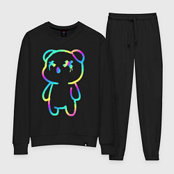 Женский костюм Cool neon bear