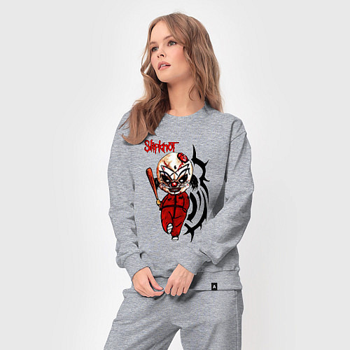 Женский костюм Slipknot fan / Меланж – фото 3