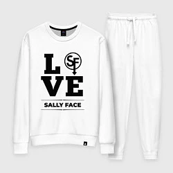 Костюм хлопковый женский Sally Face love classic, цвет: белый