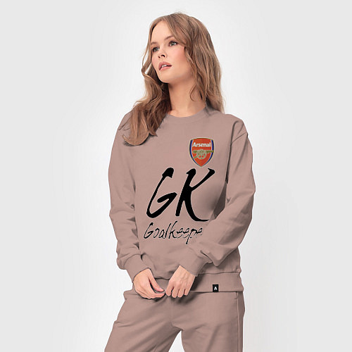 Женский костюм Arsenal - London - goalkeeper / Пыльно-розовый – фото 3