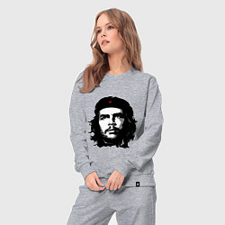 Костюм хлопковый женский Ernesto Che Guevara, цвет: меланж — фото 2