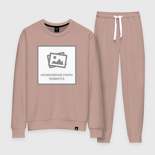 Женский костюм Изображение скоро появится - прикол / Пыльно-розовый – фото 1