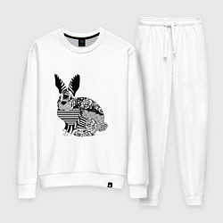 Женский костюм Rabbit in patterns