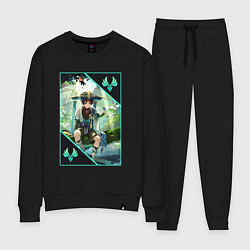 Женский костюм Скарамучча анемо странник