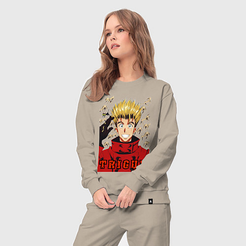 Женский костюм Trigun - Vash / Миндальный – фото 3