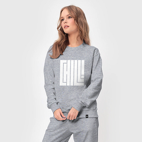 Женский костюм CHILL WHT / Меланж – фото 3