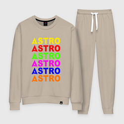 Женский костюм Astro color logo