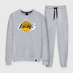 Костюм хлопковый женский Kobe Bryant laking, цвет: меланж