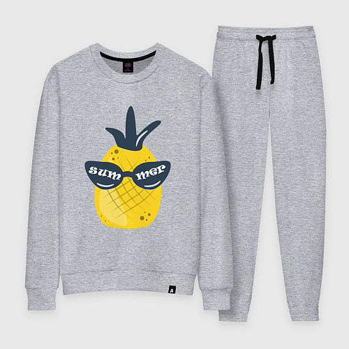 Женский костюм Солнечный ананас / Меланж – фото 1