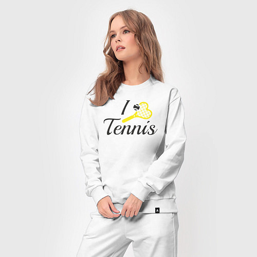 Женский костюм Love tennis / Белый – фото 3