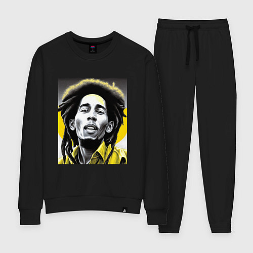 Женский костюм Bob Marley Digital Art / Черный – фото 1