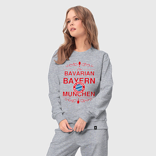 Женский костюм Bavarian Bayern / Меланж – фото 3