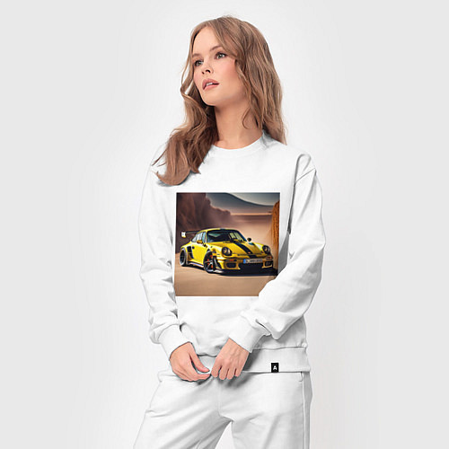Женский костюм Porsche 911 / Белый – фото 3