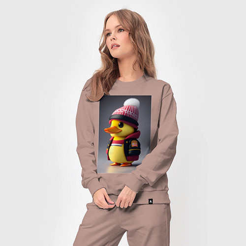 Женский костюм Утяш / Пыльно-розовый – фото 3