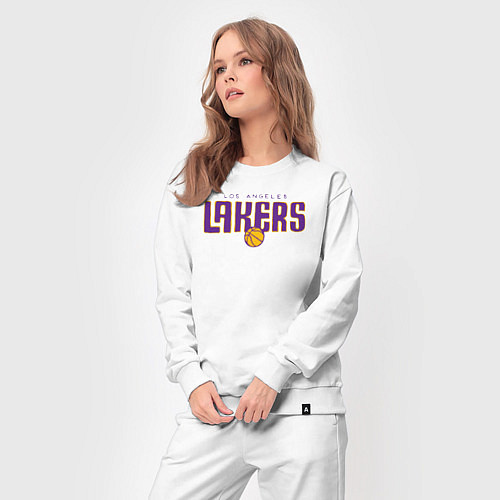 Женский костюм Team Lakers / Белый – фото 3