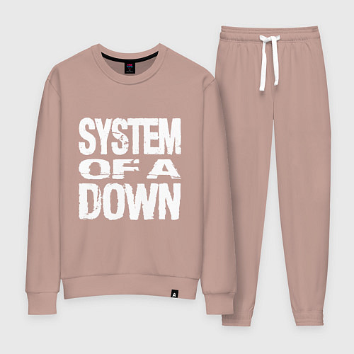Женский костюм SoD - System of a Down / Пыльно-розовый – фото 1