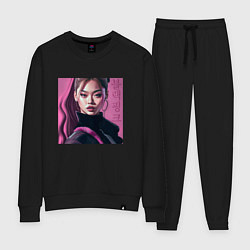 Женский костюм Blackpink Jennie рисунок портрет