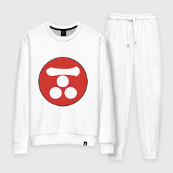 Костюм хлопковый женский Клан Мори Total War: Shogun 2, цвет: белый