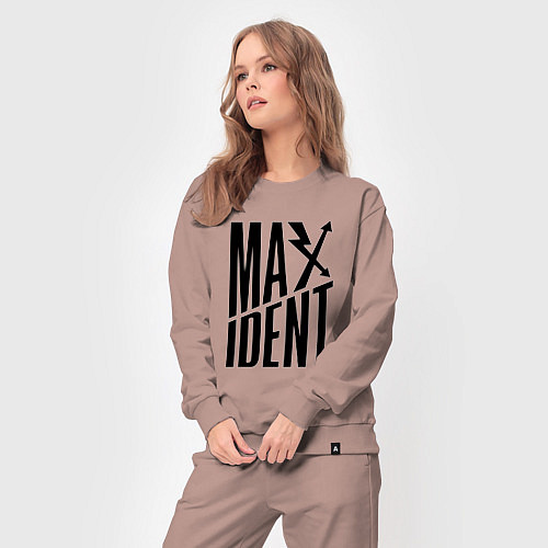 Женский костюм Maxident - black - stray kids / Пыльно-розовый – фото 3