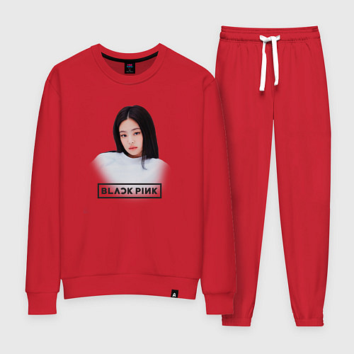 Женский костюм Jennie Kim Blackpink / Красный – фото 1