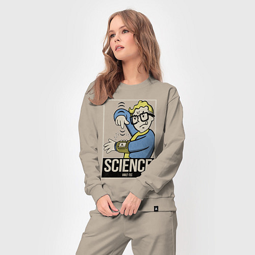 Женский костюм Vault science / Миндальный – фото 3