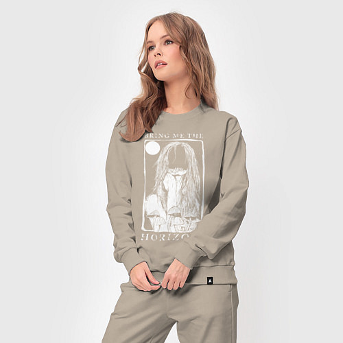 Женский костюм Bring Me the Horizon girl / Миндальный – фото 3