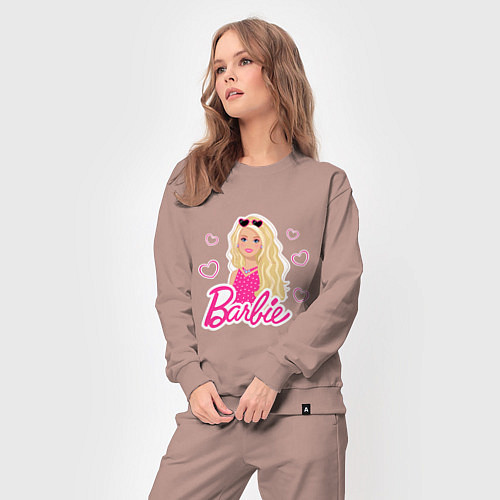 Женский костюм Кукла Barbie / Пыльно-розовый – фото 3