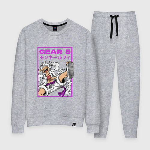 Женский костюм One piece - gear 5 белый / Меланж – фото 1