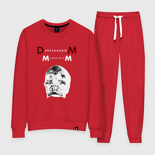 Женский костюм Depeche Mode 2023 Memento Mori - White Skull 01 / Красный – фото 1