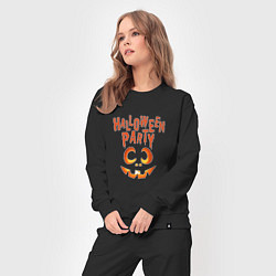 Костюм хлопковый женский Хэллоуин, осенняя вечеринка, цвет: черный — фото 2