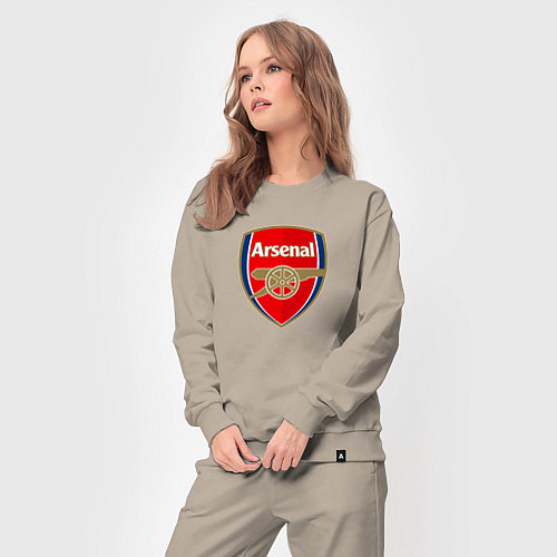 Женский костюм Arsenal fc sport / Миндальный – фото 3