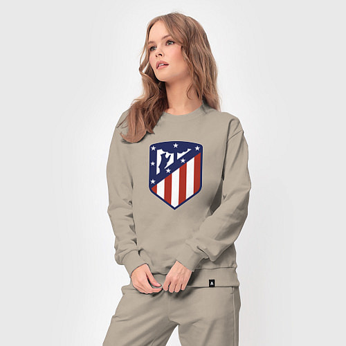 Женский костюм Atletico Madrid FC / Миндальный – фото 3