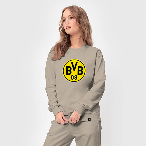 Женский костюм Borussia fc sport / Миндальный – фото 3