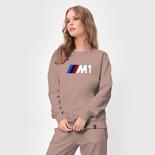 Женский костюм Bmw das auto / Пыльно-розовый – фото 3