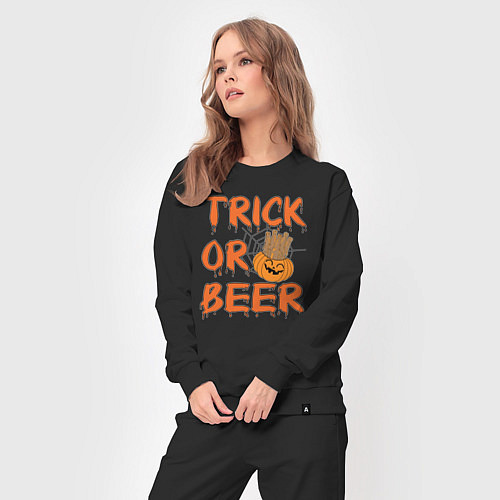 Женский костюм Trick or beer / Черный – фото 3