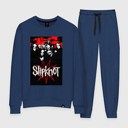 Костюм хлопковый женский Slipknot - all, цвет: тёмно-синий