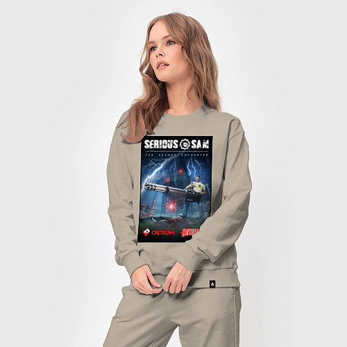 Женский костюм Serious Sam 1 - second encounter / Миндальный – фото 3