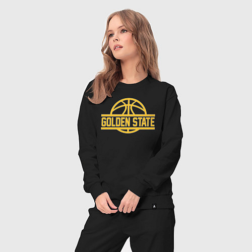 Женский костюм Golden State team / Черный – фото 3