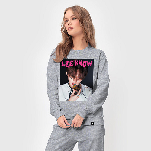 Женский костюм Lee Know Rock Star Stray Kids / Меланж – фото 3