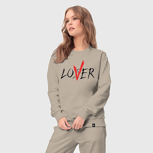 Женский костюм Loser lover / Миндальный – фото 3