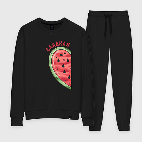 Женский костюм Сладкая арбуз / Черный – фото 1