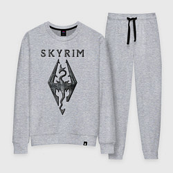 Костюм хлопковый женский Elder Scrolls - скайрим, цвет: меланж