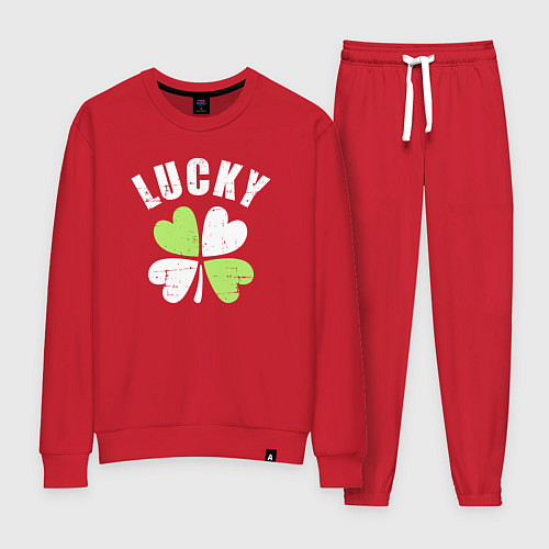 Женский костюм Lucky day / Красный – фото 1