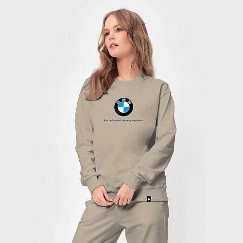Женский костюм BMW the unlimited driving machine / Миндальный – фото 3