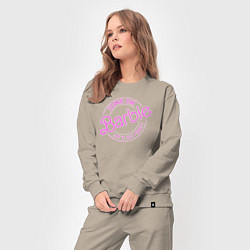 Костюм хлопковый женский Party Barbie, цвет: миндальный — фото 2