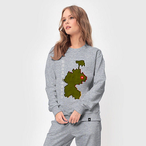 Женский костюм Осетия Владикавказ / Меланж – фото 3