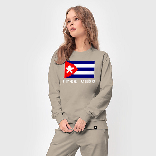 Женский костюм Free Cuba / Миндальный – фото 3
