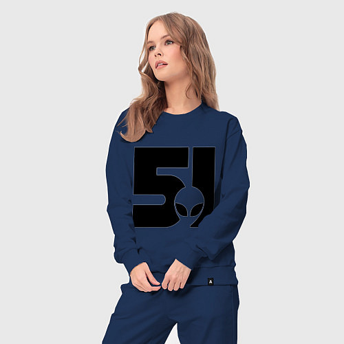 Женский костюм Area 51 / Тёмно-синий – фото 3